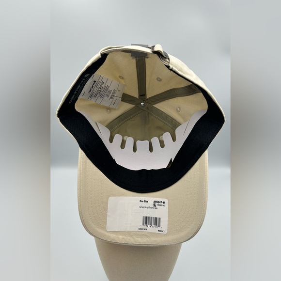*New* Carhartt Women’s Canvas Script Graphic Cap - Picture 5 of 7